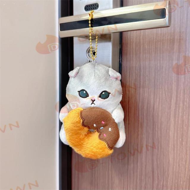 mofusand - モフサンド　うさぎにゃん　キーホルダー mofusand ふわもこワッペンキーホルダー(うさぎにゃん