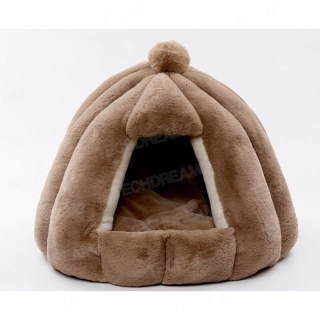 猫ハウス ペットハウス ドーム型 冬用 クッション 洗える 猫ベッド 犬