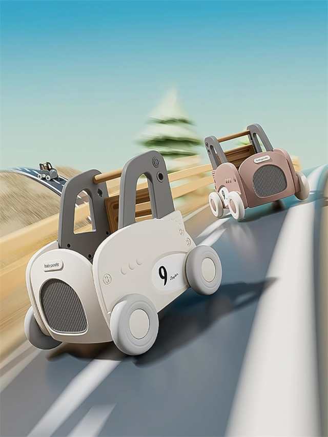 もちゃ箱 ボックス 手押し車 赤ちゃん キッズワゴン ベビー
