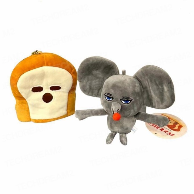 パンどろぼう ぬいぐるみ 着脱式 絵本 ねずみ ぬいぐるみ グッズ