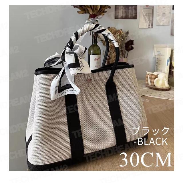 本革 キャンバス バッグ レディース トートバッグ 上質本牛革 ショルダーバッグ ガーデンパーティンナリ 25/30/36cm 通勤通学 シルクスカーフ付