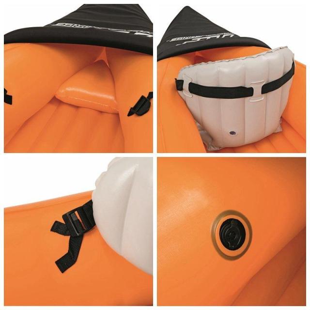 インフレータブルボート プロペラエアーポンプ 2人乗り エアーボート