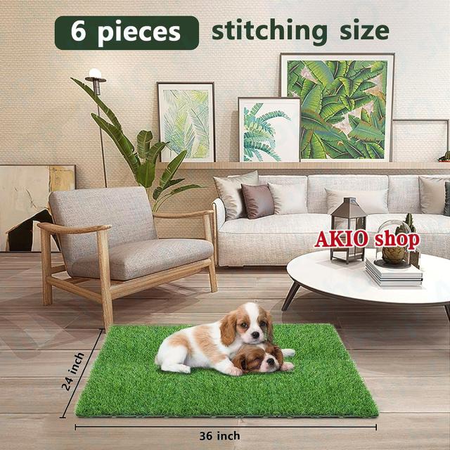 30枚セット 人工芝 パネル 30X30x3cm 人工芝マット 芝生 芝丈 産卵用/犬/ペットマット ベランダ タイル 人工芝生 リアル 芝生の通販は