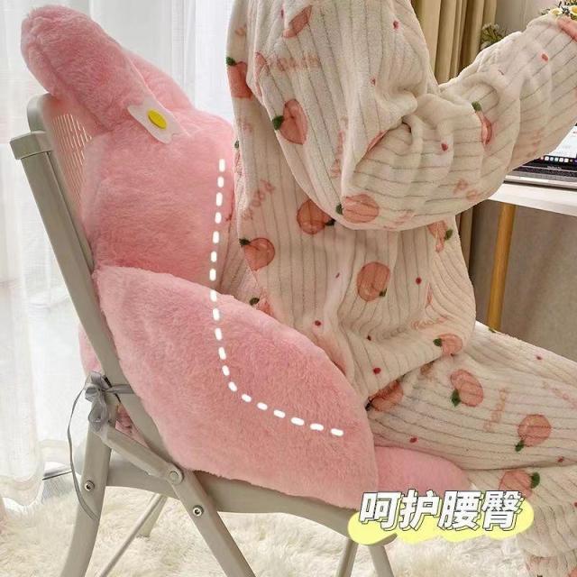 サンリオ マイメロ 座椅子 ピンク 水玉模様 マイメロディ - マイメロ 座椅子の通販 by げしみしょっぷ｜マイ