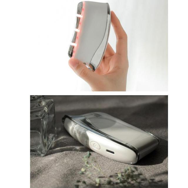 美顔器 EMS led美顔器 振動 温熱 全身マッサージ 母の日 フェイシャルネックケアリフ 電動かっさ かっさ美顔器 プレゼント