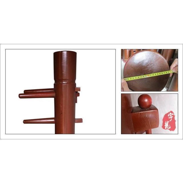 木人椿 詠春拳 ジークンドー 170cm ナチュラルカラー 新品_5