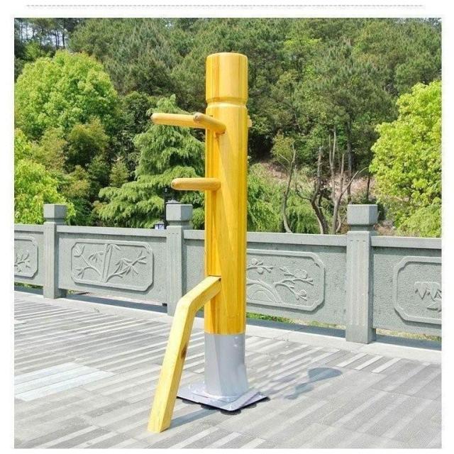 木人椿 詠春拳 ジークンドー 170cm ナチュラルカラー 新品_7