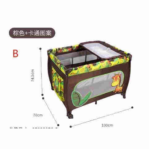 ベビーベッドベビーサークル折りたたみ添い寝ベッドプレイヤード高さ調整お昼寝マットキャリーバッグ付マットレス付キャスター付き多機能出産祝い