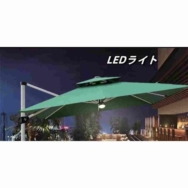 【2024新登場】ガーデンパラソル パラソル 大型 風に強い (約)直径220cm-300cm UVカット 撥水 角度調整 モダン おしゃれ ガーデンパラソルセット 庭・屋外_12