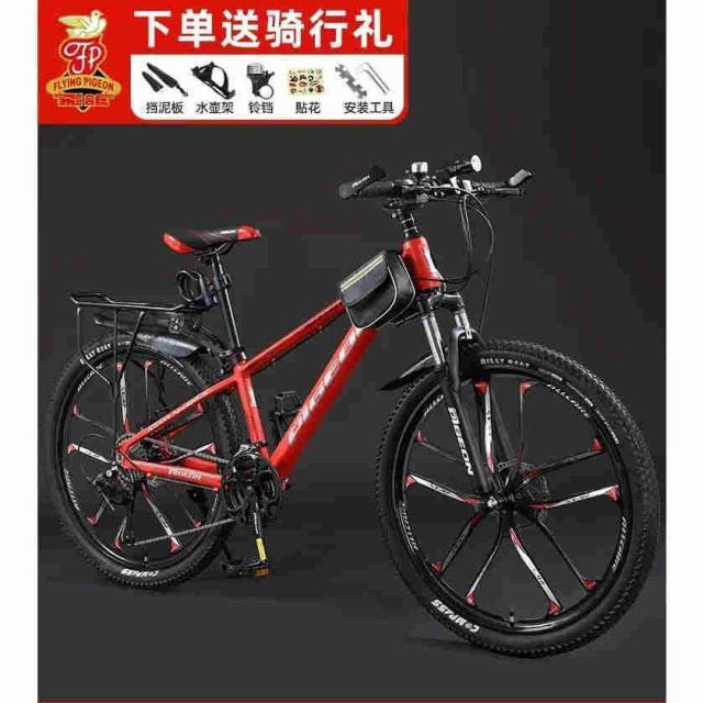 自転車 バイク 極太タイヤ マウンテンバイク 太いタイヤ 21 24 26 30段変速 24インチ 26インチ スポーツアウトドア メンズ レディース MTB R SR UR 6色_10
