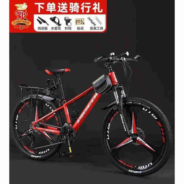 自転車 バイク 極太タイヤ マウンテンバイク 太いタイヤ 21 24 26 30段変速 24インチ 26インチ スポーツアウトドア メンズ レディース MTB R SR UR 6色_2