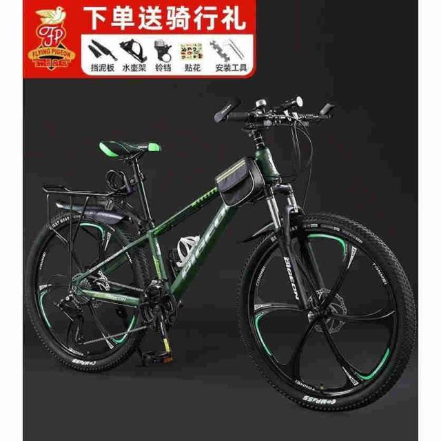 自転車 バイク 極太タイヤ マウンテンバイク 太いタイヤ 21 24 26 30段変速 24インチ 26インチ スポーツアウトドア メンズ レディース MTB R SR UR 6色_5