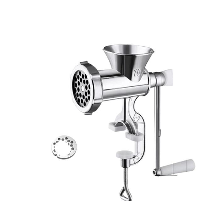 手動式ミンサー 肉ひき機 家庭用 吸盤式肉挽き器 腸詰め ひき肉器 卓上