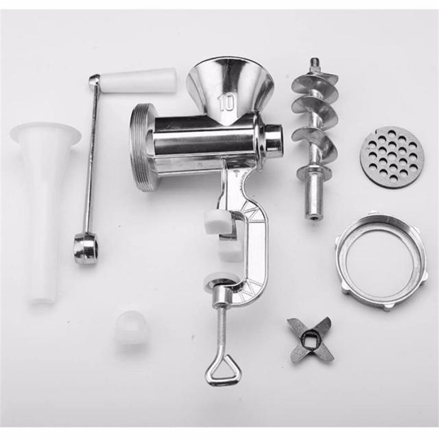 手動式ミンサー 肉ひき機 家庭用 吸盤式肉挽き器 腸詰め ひき肉器 卓上