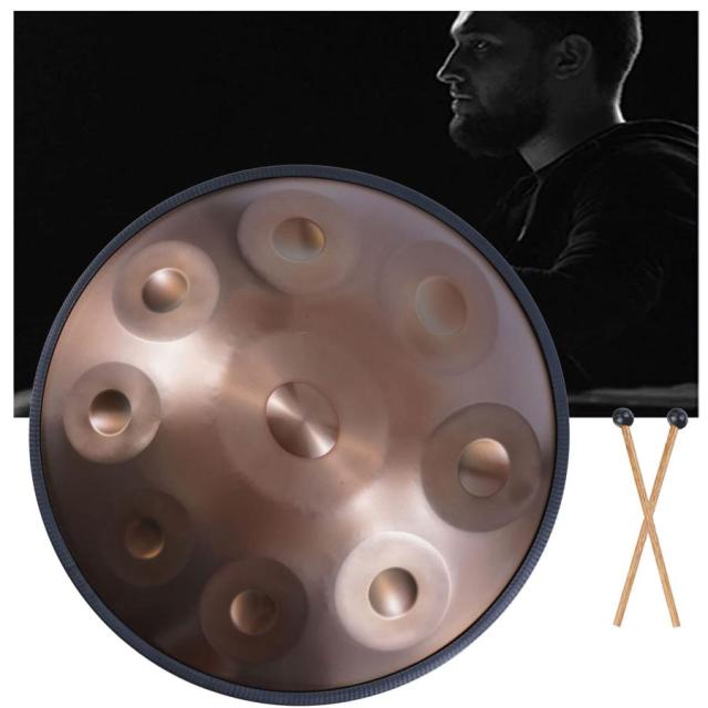 ハンドパンドラム ハンドパンドラム トングドラム ハンドパンのスチールドラム 9ノート 10ノート 432 Hz 440HZ 22 インチ鋼舌ドラム ソフト バッグ付き