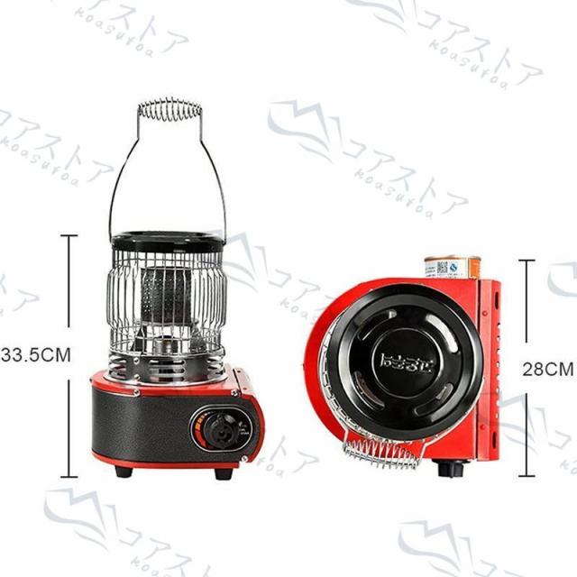 PSLPG認証】カセットガスストーブ アウトドア カセットストーブ 小型