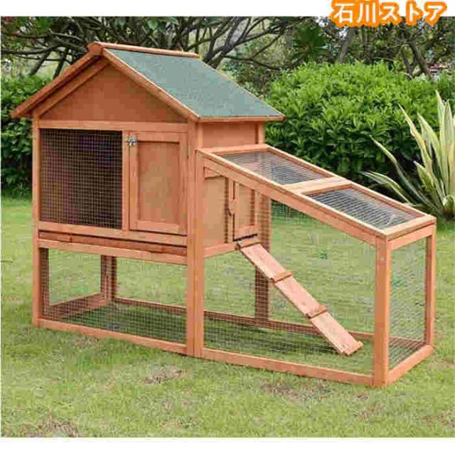 父の日限定 豪華別荘 別荘 丈夫 ペットハウス 犬舎 犬小屋 キャットハウス ハウス おうち 屋外 野外 庭用 通気性 耐磨耗 組立 CWW-5