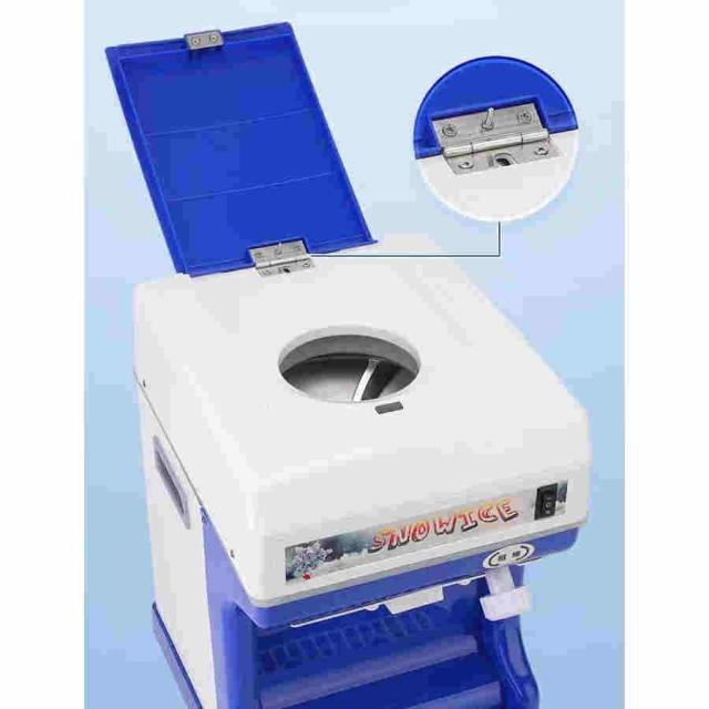 業務用かき氷器電動かき氷機 電動5KG大容量かき氷機かき氷メーカー250Ｗ 110Vアイスクラッシャー氷砕機電動ふわふわ とろ雪かき氷機ふわふわ シャーベット ふわ_10