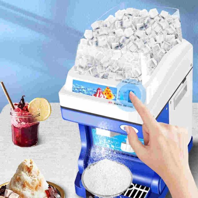 業務用かき氷器電動かき氷機 電動5KG大容量かき氷機かき氷メーカー250Ｗ 110Vアイスクラッシャー氷砕機電動ふわふわ とろ雪かき氷機ふわふわ シャーベット ふわ_12