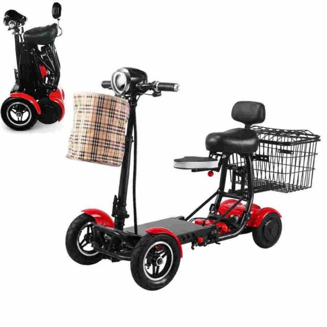 電動シニアカート 走行40km リチウムイオン電池 全自動車椅子 電動ミニカー 折り畳み 軽量車いす 電磁ブレーキ 歩行補助 電動車いす 電動車椅子 四輪車 高齢者用