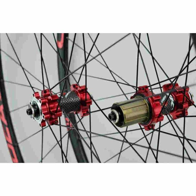 自転車ホイール 26/27.5/29インチ 自転車ホイールセット ディスクブレーキ マウンテンバイクホイール ブレーキクイックリリースアルミ合金リムシール付きベア
