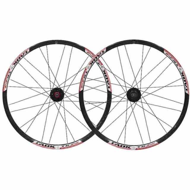自転車ホイール 24インチ 超軽量 BMX自転車ホイールセット 24穴クイックリリースハブ マウンテンバイク ディスクブレーキホイールセット 対応7/8/9/10スピード