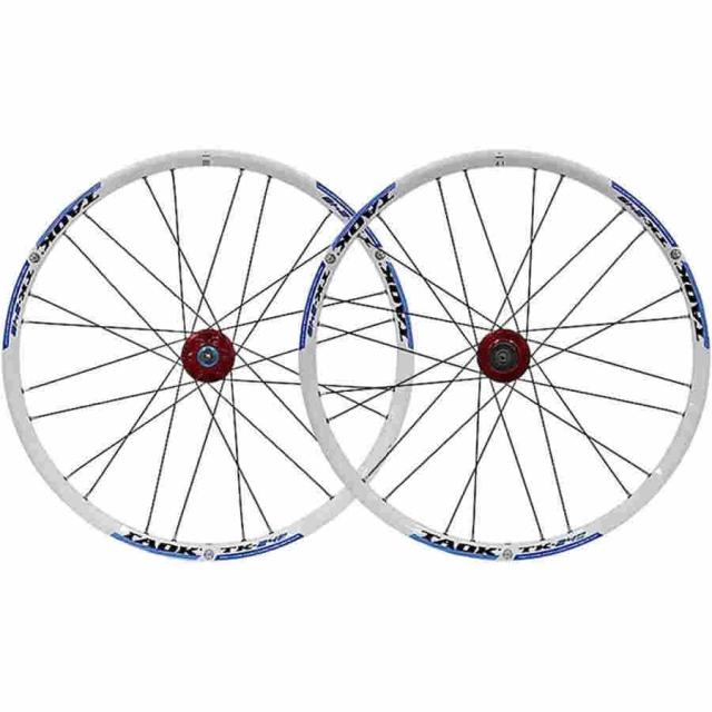 自転車ホイール 24インチ 超軽量 BMX自転車ホイールセット 24穴クイックリリースハブ マウンテンバイク ディスクブレーキホイールセット 対応7/8/9/10スピード