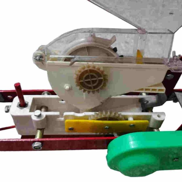 高精度な操出 手押しタイプ 目皿式 播種機 種まき機 1条 農機具 農業機械 種まき 野菜 大根等 家庭菜園