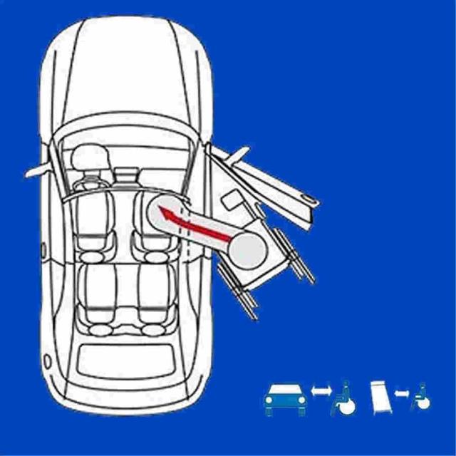 車椅子用の湾曲したスライディングトランスファーボード、高齢者、身体障害者、および障害者用の回転シートトランスファーエイドおよびスライドボード_4