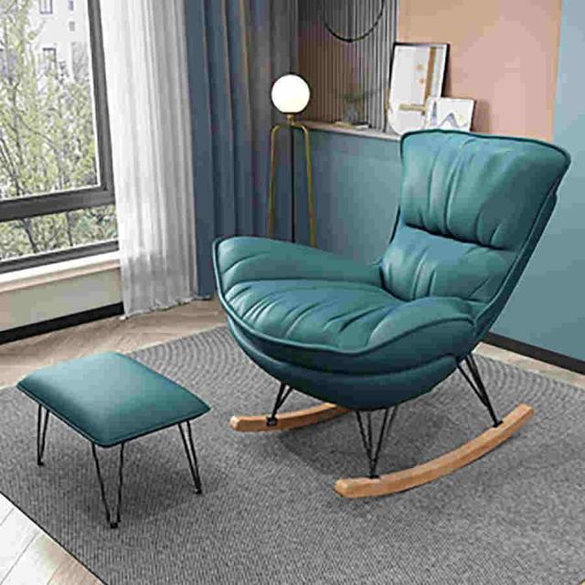 ロッキングチェア リクライニング リラックスチェア 北欧 ロッキング リクライニングチェア 読書椅子バルコニーリラックスチェアサンラウンジャーキャンプロッキ 14,799円