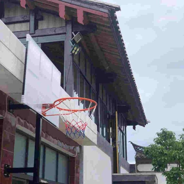 バスケットゴール プロバスケットボールフープ 子供用 家庭室内・屋外 壁取り付 耐久性 バックボード 調整可能な 飛散防止 バスケットボール ストレス解消 レジ_5