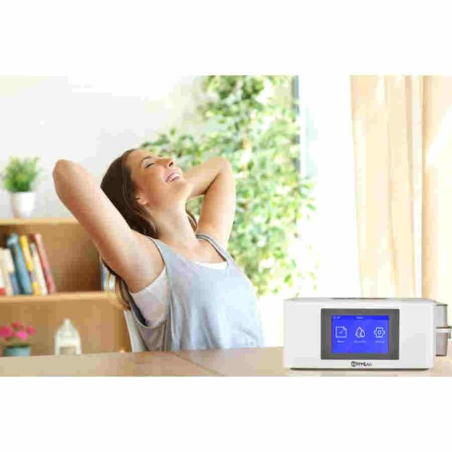 いびきのための家庭用スマートポータブル清浄機 いびき防止 マシン マスク ヘッドギア ホース チューブ アクセサリー