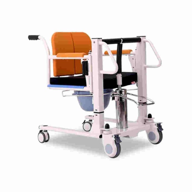 患者リフト患者リフト移乗椅子家庭用ポータブル輸送車椅子W/180°分割シート手動リフト移乗補助便器寝たきり麻痺高齢者用の通販は