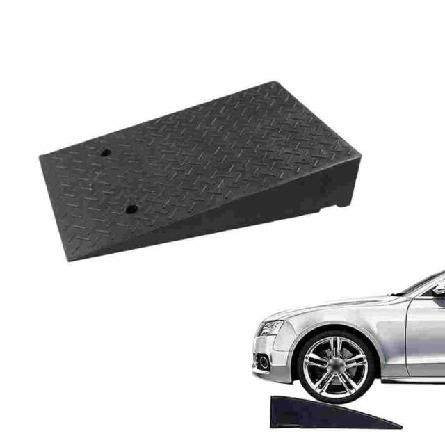 スロープ Step Ramp 15?25cm 高さ ポータブル ゴムおよびプラスチックカーブランプ カースロープ 滑り止め ヘビーデューティーカーブランプ 車スロープ 溝のゴム