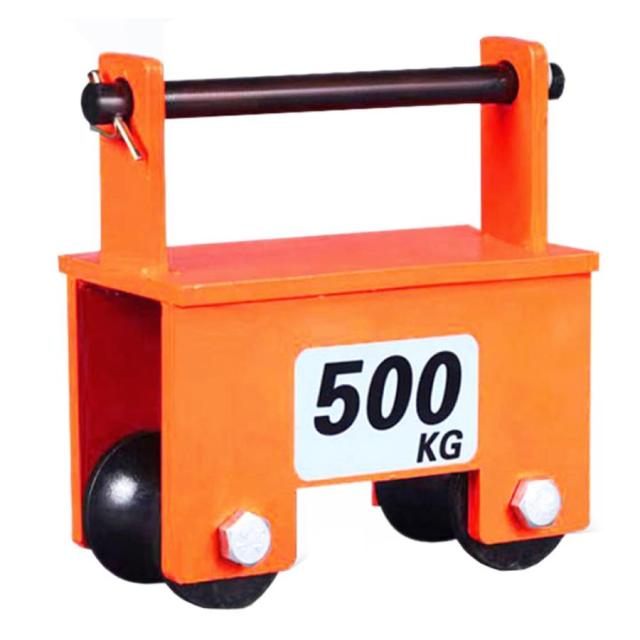 パイプトロリー Iビームトロリー 単管用トロリー 小型トロリ プレントロリー手動用 吊り下げトロリー ハンドチェーンホイスト H鋼500kgハンドチェーンホイスト