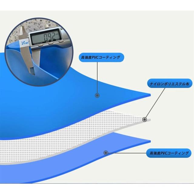 アップグレードラウンドキャンバスの立体養魚池?プール用大型水槽。水位調節可能、スプライスしやすい接続、安全性確保 魚のいる池としてだけでなく、海産物養殖