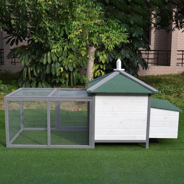 鳥かご 鳥かご鶏かご鶏小屋 屋外 ウサギケージ バニーケージ ウサギ 犬 猫 ペットケージ リス ハムスター 屋外専用日光に強い通気性 取り外し可能なトレイ お手_2