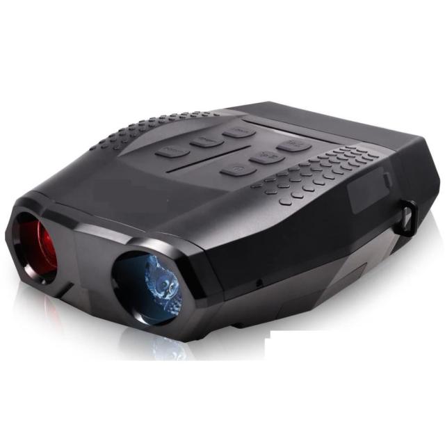 暗視撮影 暗視スコープ 双眼鏡赤外線ナイトビジョン HD 10X レンズズーム 4X デジタルズーム屋外ナイトビジョン 1080P オールブラック 600 メートル狩猟用品