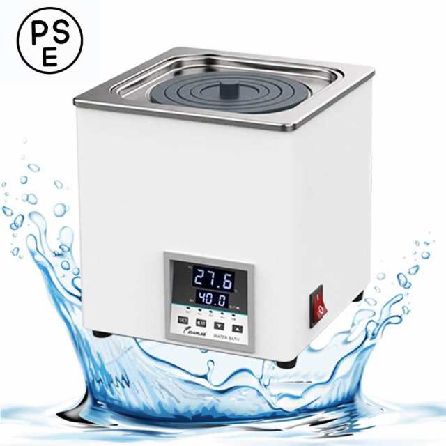 デジタル恒温槽 恒温水槽 ウォーターバス 恒温槽 電気加熱 室温?99.9℃ ステンレス製 水浴加熱 業務用 実験室/学校/研究機関の通販は