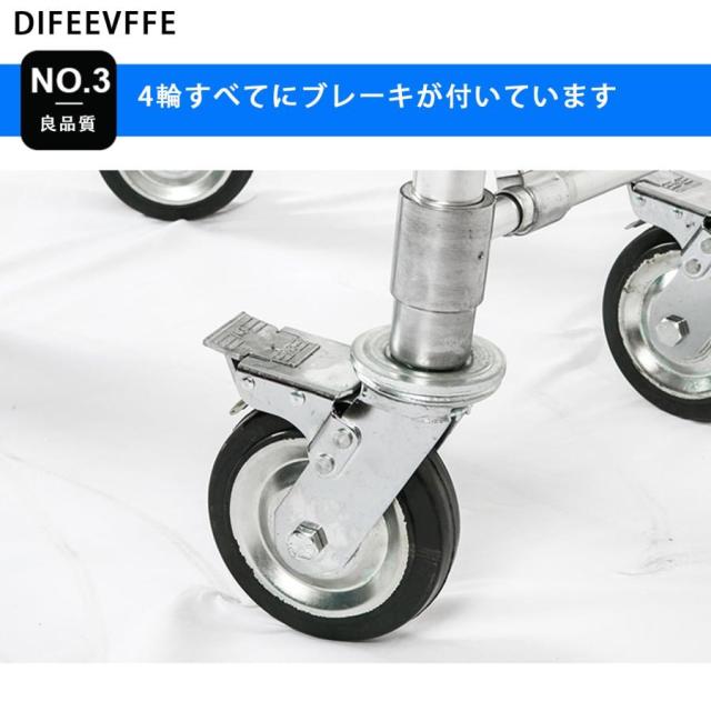 棺台車 アルミ棺台車棺ラック 棺台車葬儀担架 葬儀場トロリー 葬儀台車 教会講堂台車 格納式死体台車 遺体安置所教会ステンレス鋼折りたたみ式棺プッシャー 棺の_4