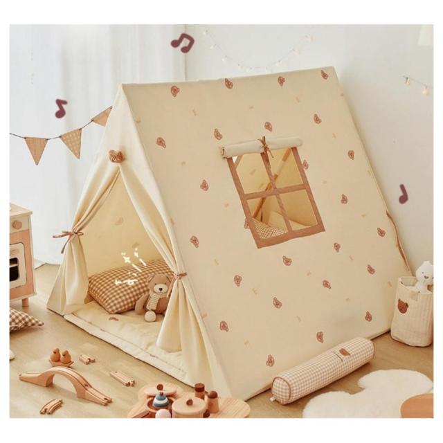 キッズテント子供用テント テント 屋内女の子男の子城タイニーハウスドールハウス 屋内用テント 子供用ソーシャルテント 軽くて通気性 親が情操を育む親子スペー