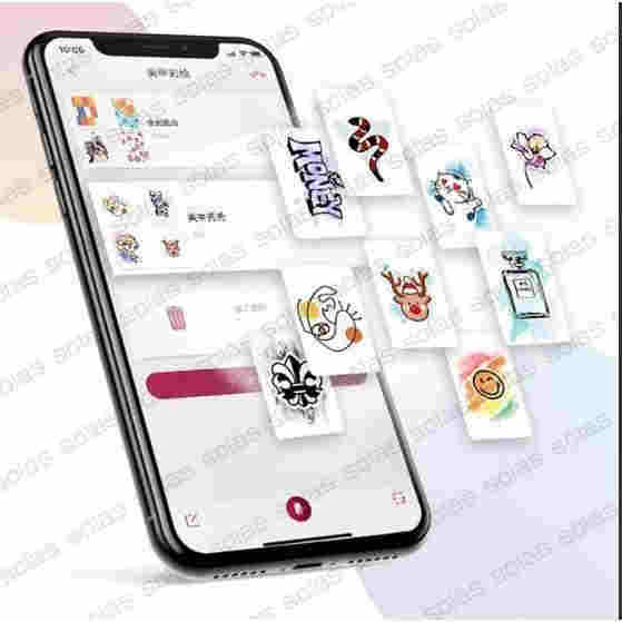ネイルプリンター 自宅でネイル おうち時間 プリネイル プリントネイル 2400dpi 高解像度 機械 印刷 ネイルアート ジェルネイル_7