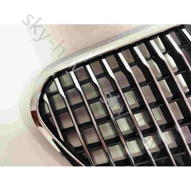 メルセデスベンツ　Sクラス W223 マイバッハ グリル フロントグリル 2021- カメラ穴あり メルセデスベンツ Sクラス W223 2021 高品質 パナメリカーナ グリル