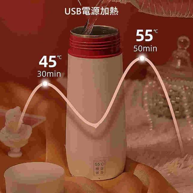 ポータブル電気ケトル 小型携帯湯沸かし器 ポータブル 350ml トラベルケトル真空断熱ボトル 電気湯沸かしポット、旅行カップ 持ち運びが簡単 USBト_7