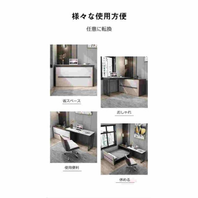 ベッドテーブル 折り畳みベッド 折りたたみテーブル付き 実用性 コンパクト おしゃれ カウチ ベッド 北欧風 デスク アンティーク テレワーク_6