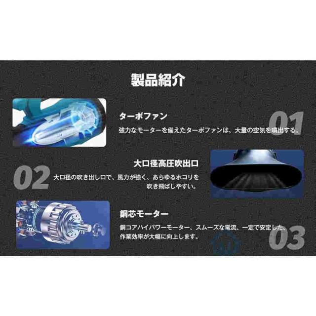 バッテリー付き ブロワー 充電式 電動ブロアー コードレス ブロワー ハイパワー 掃除機 集塵 両用 落ち葉集め 吹き飛ばし 業務用 家庭用