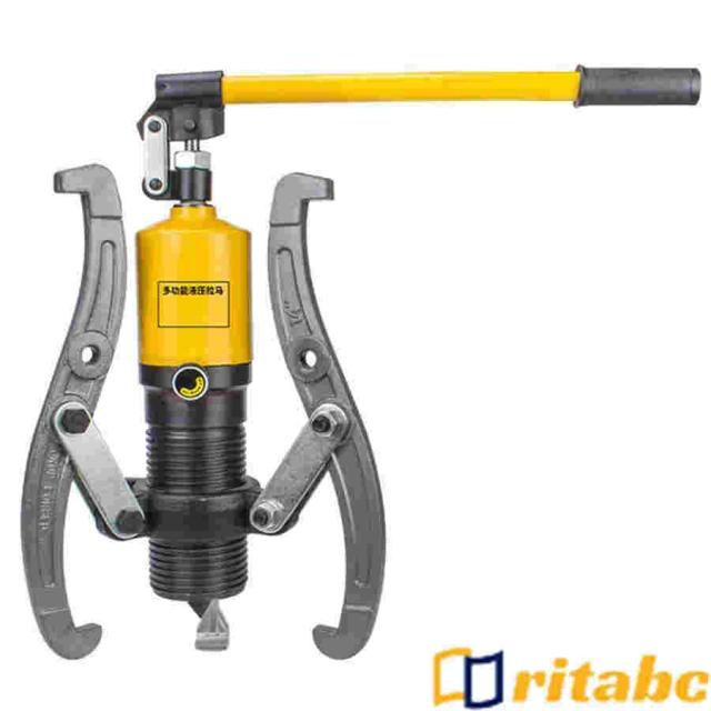 20T 油圧ポンプ式 ギアプーラー 2本/3本爪変更可 フライホイールプーラー ベアリングプーラー プーリー抜きギ 使いやすい ツールボックス付き