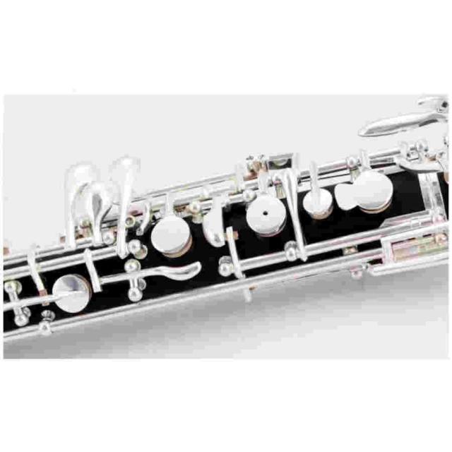 オーボエ ，楽器，ABSパイプ本体，Cトーン，半自動 銀メッキキー木管楽器 プロオーボエ 初心者・級位試験・本番に最適 多彩な出演者_2