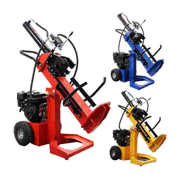 選べる3カラー 薪割り機 薪割機 ログスプリッター エンジン式 破砕力 12t 約7.0馬力 横割り 縦割り 斜め割り カッター まきわり マキワリ 薪ストーブ logs12u7hpの通販は