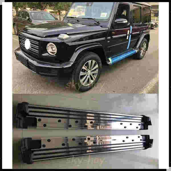 ベンツ BENZ Gクラス後期型 W463aW464 2019-2022 G500/G55/G63/G65/G350/G400 純正タイプ サイドステップ ランニングボード 新品_5